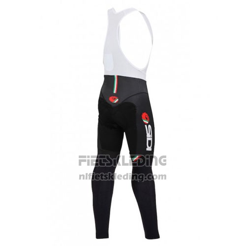 2014 Fietskleding Castelli SIDI Zwart en Rood Lange Mouwen en Koersbroek